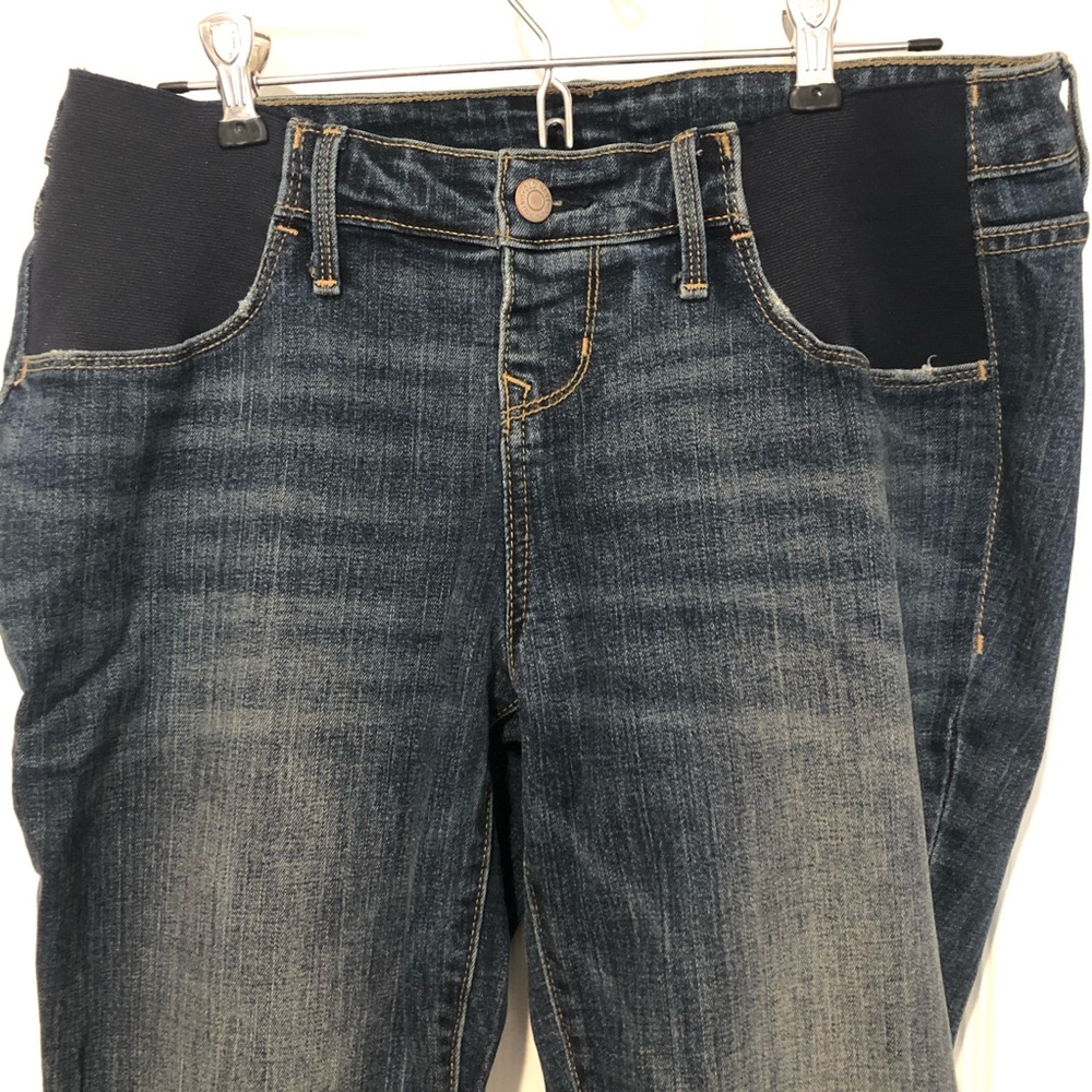 Old navy maternity side panel boot cut jeans - Picture 12 of 13
